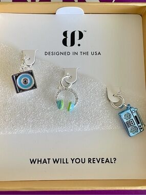 Bomb Party Gem Society Throwback Charm Set